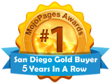 Asian Gold Buyer Awarded Best Gold Buyer in San Diego